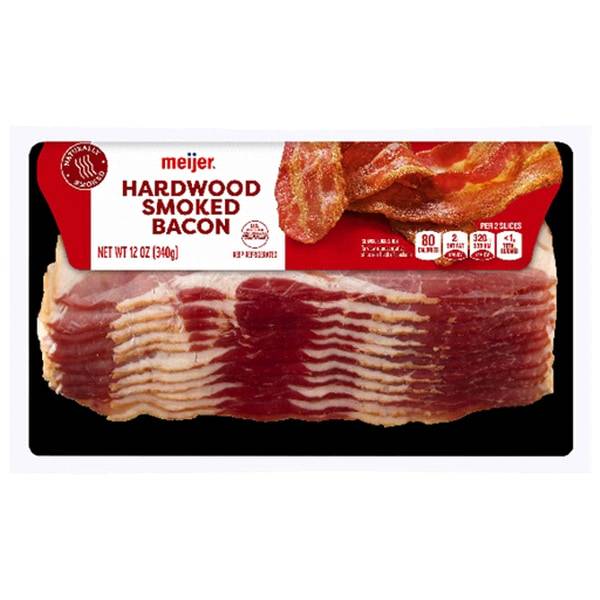 Meijer Hardwood Smoked Bacon (12 oz)