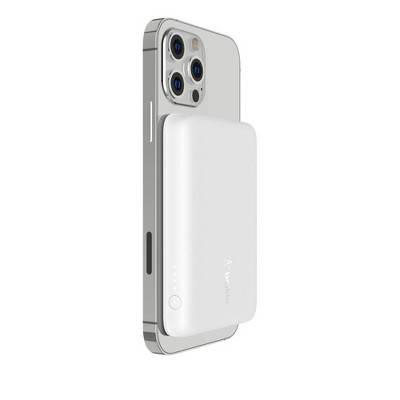 Belkin Boost Charge Magnetic Wireless Power Bank For Iphone 2500mah (white)