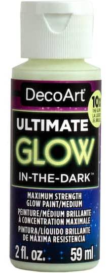 DecoArt Ultimate Paint, Glow In The Dark (2 fl oz)