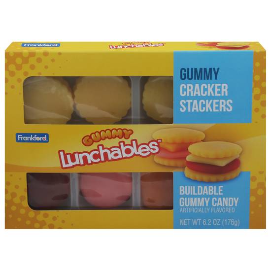 Frankford Lunchables Cracker Stackers Buildable Gummy Candy