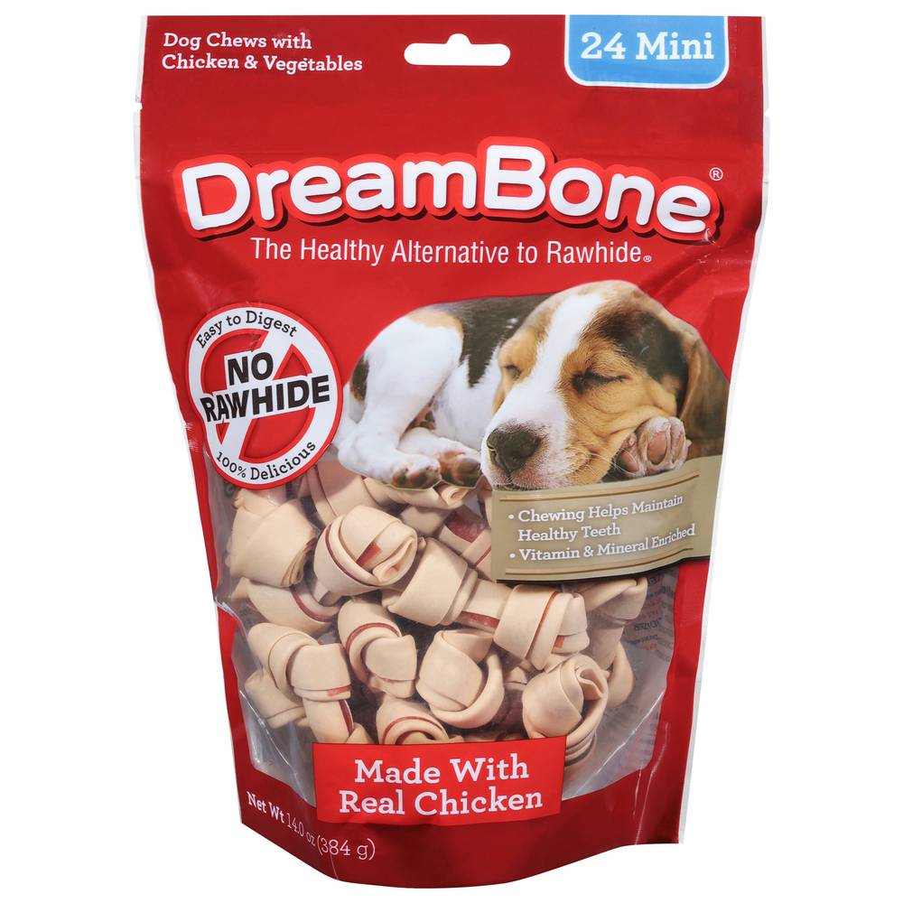 DreamBone Vegetable & Chicken Dog Chews (14 oz)