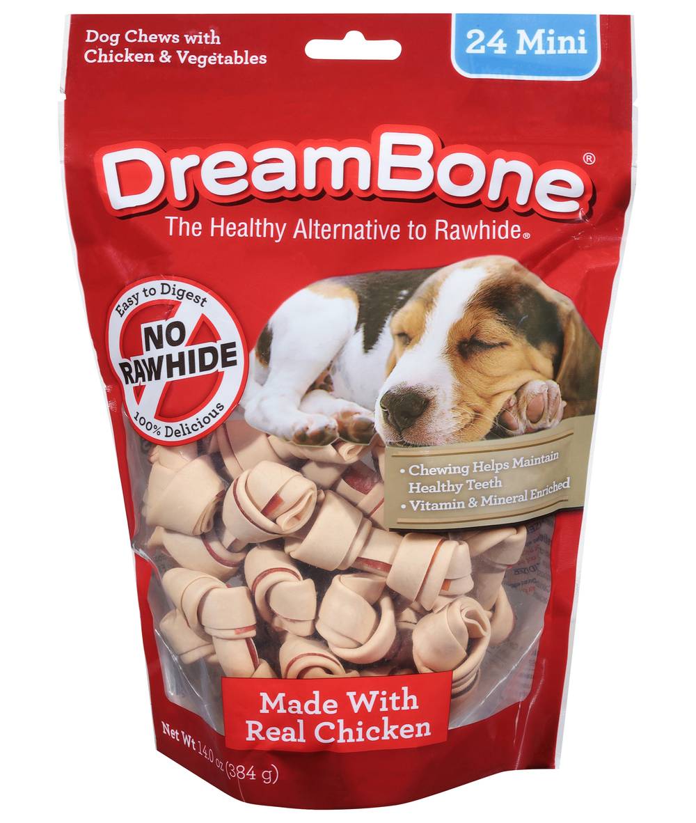 DreamBone Vegetable & Chicken Dog Chews (14 oz)