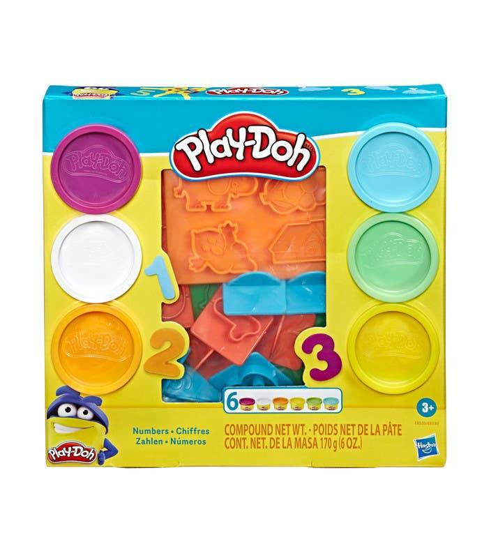 Play-doh números