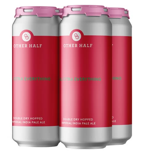 Other Half Brewing All Strata Everything Double Ipa Beer (4 x 16 fl oz)