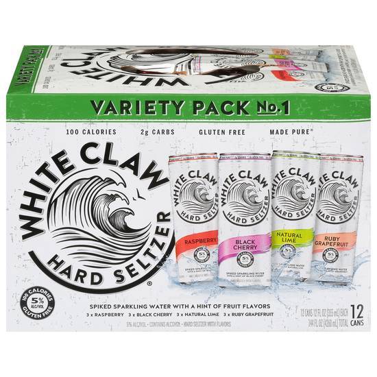 White Claw Variety pack Hard Seltzer (12 ct, 12 fl oz)