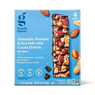 Good & Gather Almond Peanuts & Sea Salt Nut Bars