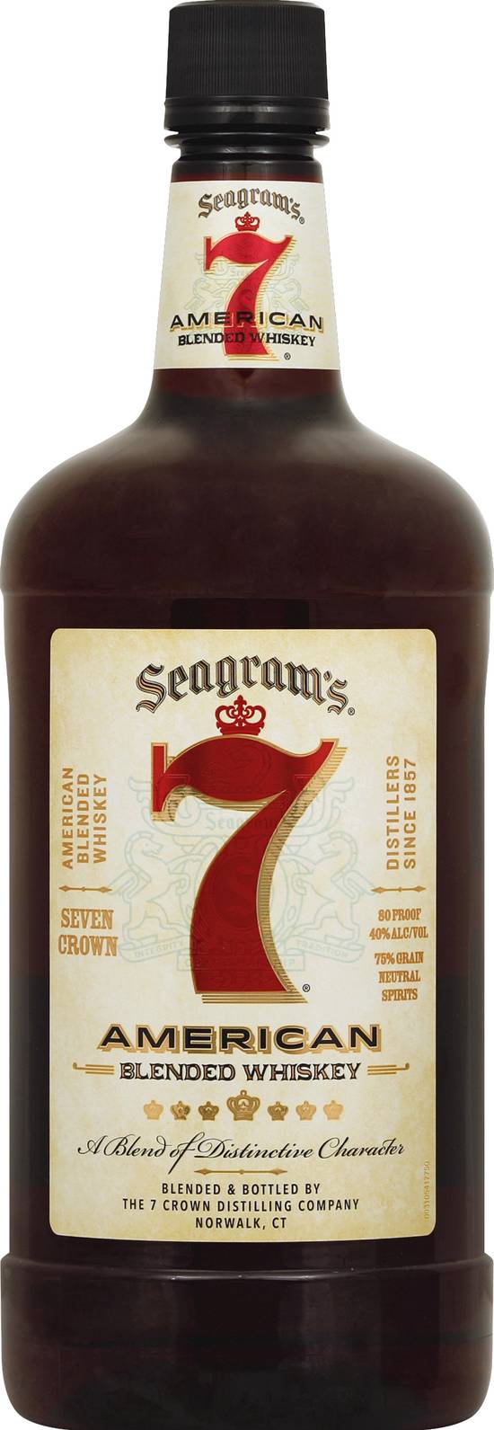 Seagram's Escapes Seven Crown American Blended Whiskey (1.75 L)