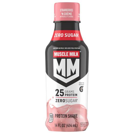 Muscle Milk Protein Shake (14 fl oz) (strawberries 'n creme)