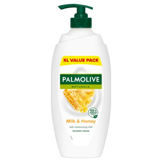 Palmolive Natural Milk & Honey Shower Gel Pump