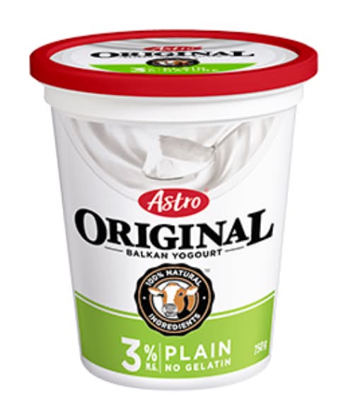 Astro Original Balkan Style Plain Yogurt 3% (750 g)