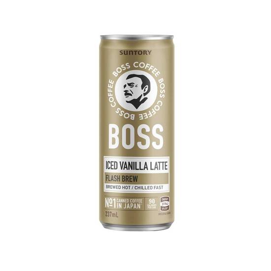 Boss Iced Vanilla Latte