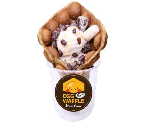 Matcha Deluxe Egg Waffle