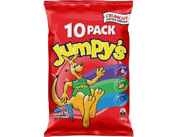 澳洲JUMP'S 3D袋鼠洋芋片歡樂包 180G(乾貨)^301473681