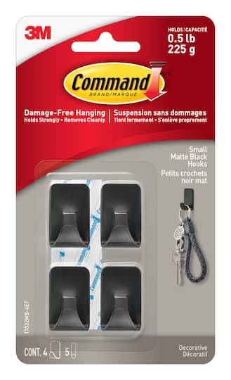 Command Small Metal Hooks (4 ct)