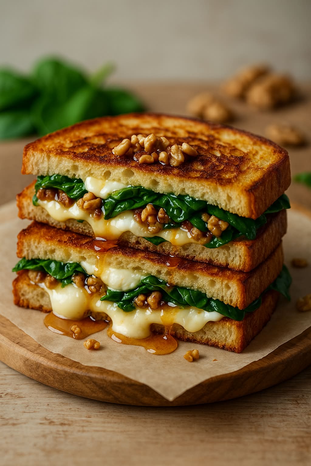 🧀🍯🌿 Grilled Chèvre Miel – Funky & raffiné