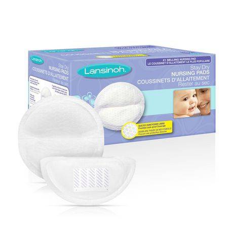 Lansinoh Stay Dry Disposable Nursing Pads (100 units)