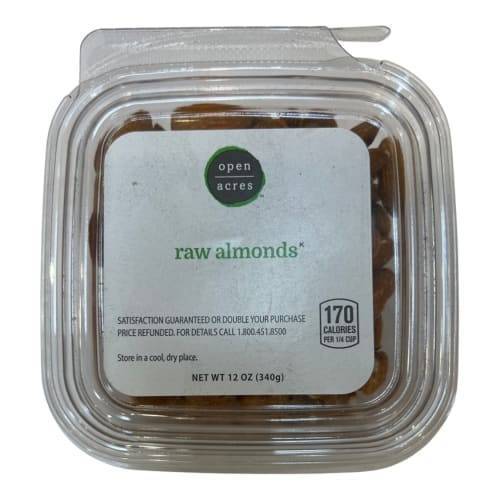Open Acres Almonds Raw (12 oz)