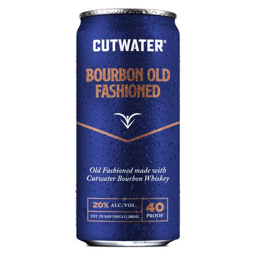 Cutwater Bourbon Old Fashioned Whisky (200ml can)