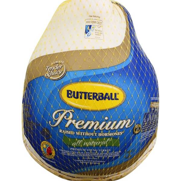 Butterball, Frozen Turkey, 16-20 Lb Butterball, Frozen Turkey, 16-20 Lbs