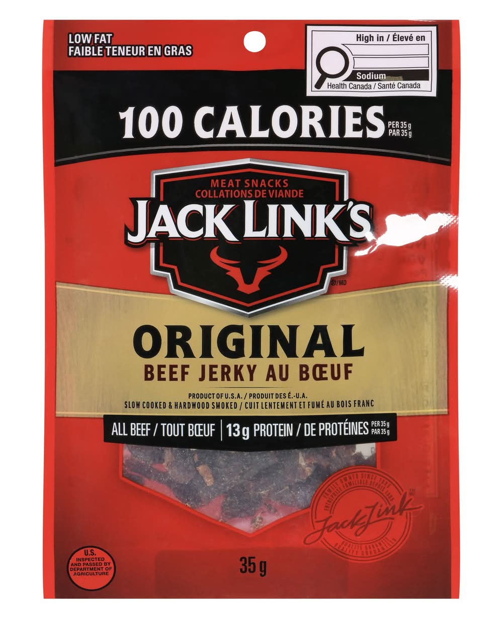 Jack link's jerky boeuf original (35 g) - original beef jerky (35 g)