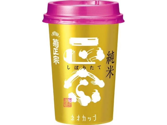 【アルコール】菊正宗しぼりたて純米キンカップ180ml