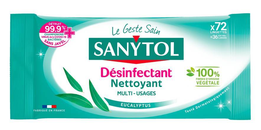 Sanytol lingettes désinfectantes
