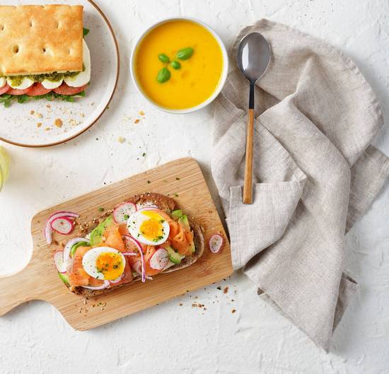 Menu Toast the day