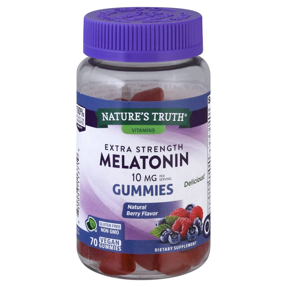 Nature's Truth 10 mg Melatonin Gummies (natural berry) (70 ct)