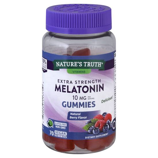 Nature's Truth 10 mg Melatonin Gummies (natural berry) (70 ct)