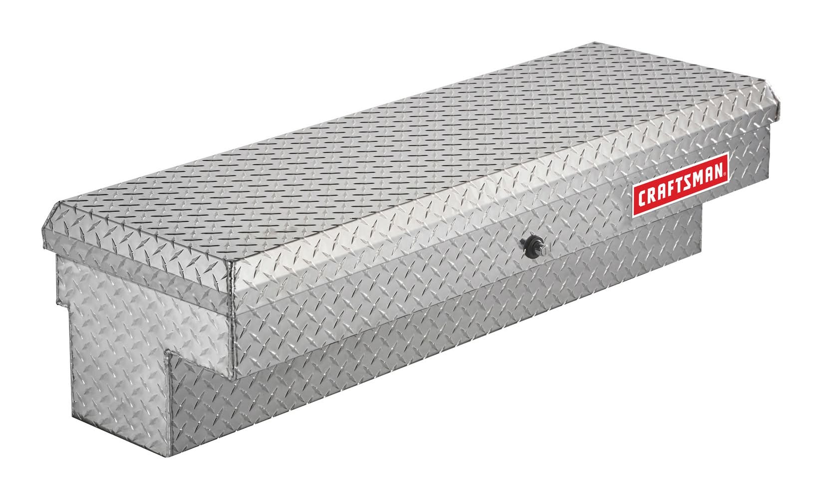 CRAFTSMAN 46.86-in x 15.73-in x 13.27-in Silver Aluminum Side mount Truck Tool Box