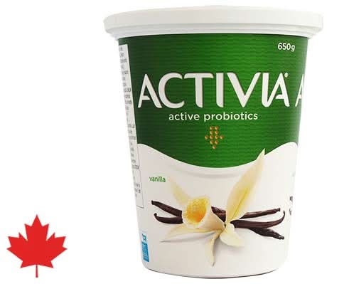 Activia Probiotic Yogurt, Vanilla (650 g)