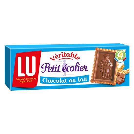 Lu biscuits petit beurre nappés au chocolat au lait