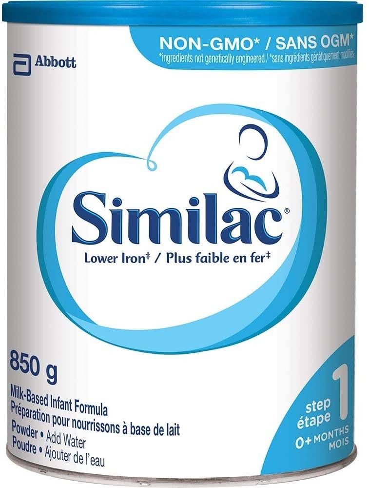 Similac Lower Iron Baby Formula Powder (850 g)