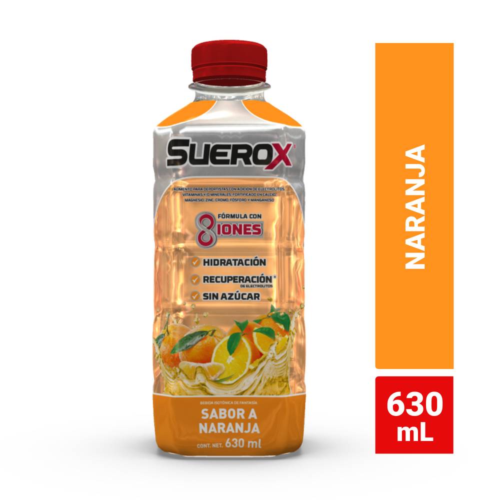 Bebida Hidtatante sabor Naranja SUEROX