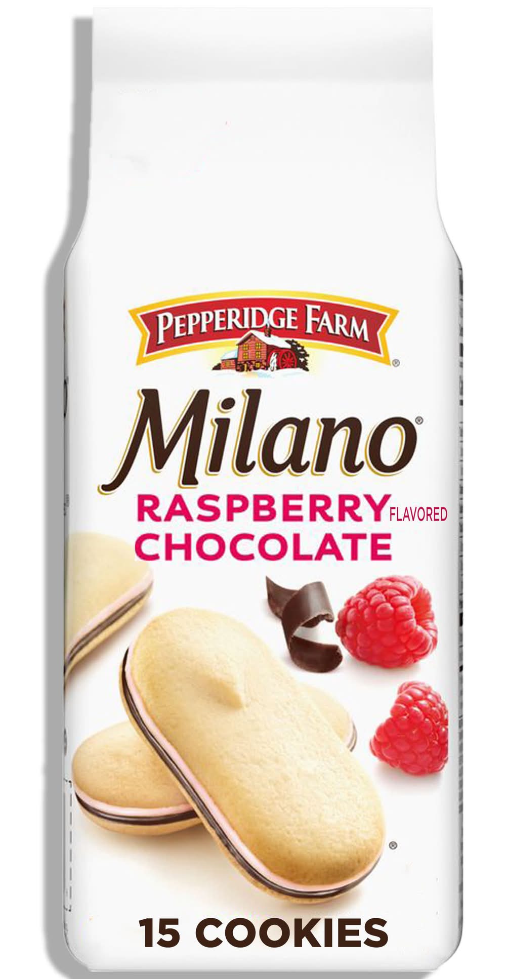Pepperidge Farm Milano Chocolate Cookies, Raspberry (7 oz, 15 ct)