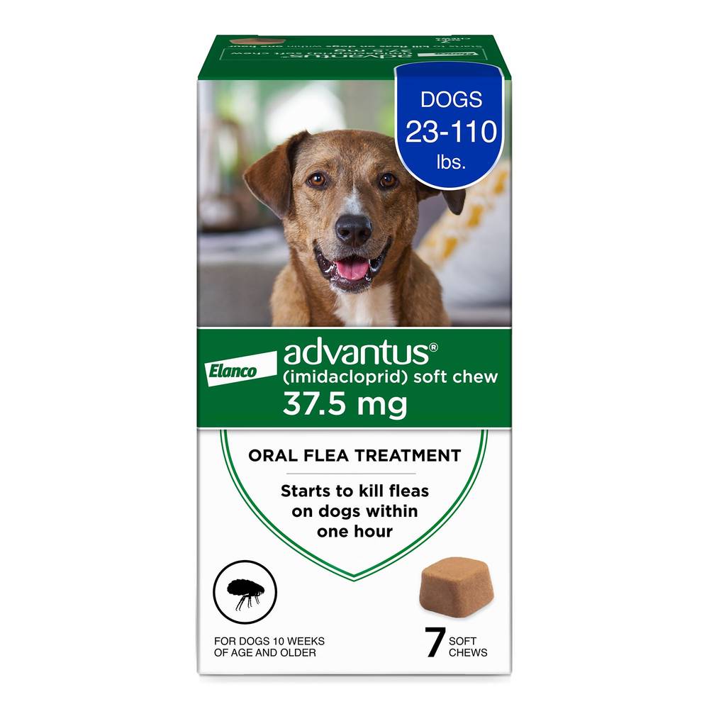 Advantus™ Dog Flea Treatment - 23-110 Lbs (Size: 7 Count)
