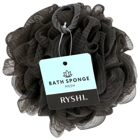 Ryshi Bath Sponge Charcoal Net