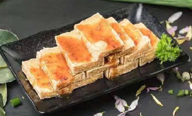 蒜泥炸豆腐 Deep Fried Tofu with Garlic Sauce