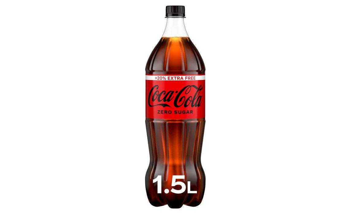 Coca-Cola Zero 1.25l + 20% Extra Free (408215)