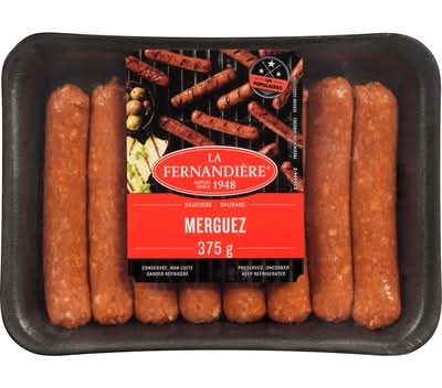 La fernandière saucisses merguez - merguez sausages (8 unités)