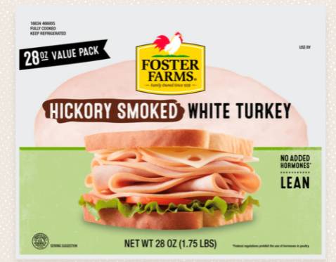 Foster Farms - Smoked Turkey Breast (#6761) - 7-8 lbs avg (1 Unit per Case)