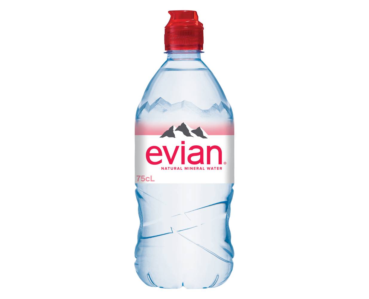 EVIAN SPORTSCAP 75CL