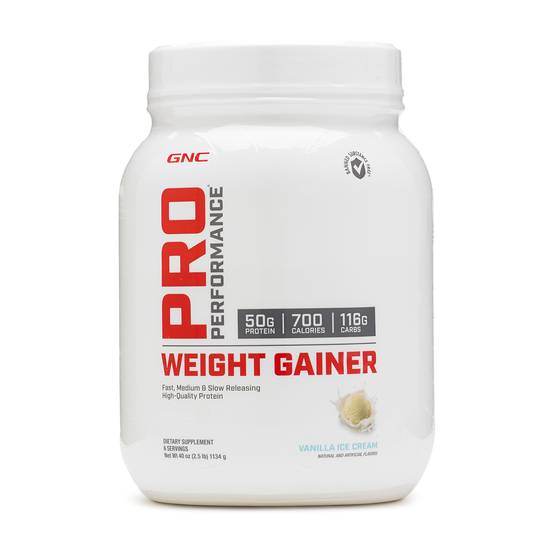 GNC Pro Performance - Vanilla Ice Cream, 2.5 lb
