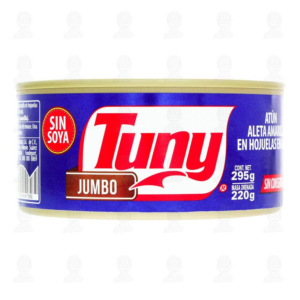 Tuny · Atún en hojuelas en agua, Jumbo (295 g)