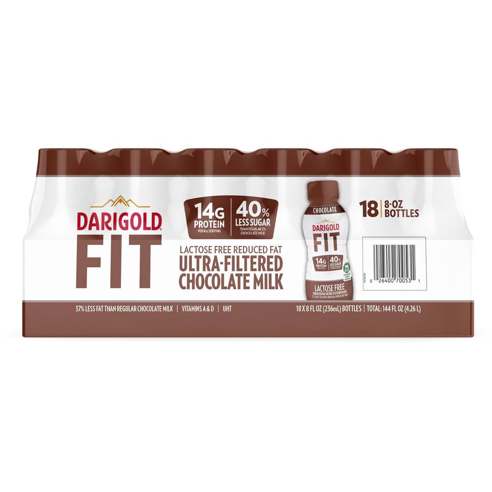 Darigold Fit Lactose Free Chocolate Milk (18 x 8 fl oz)