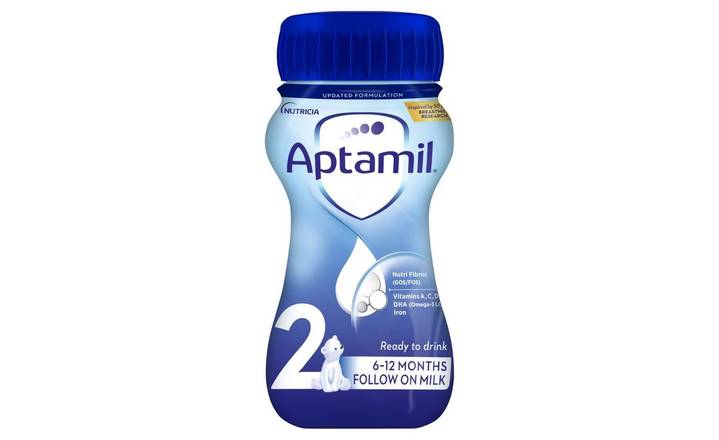Aptamil Follow On Milk 2 From 6-12 Months 200ml (380739)