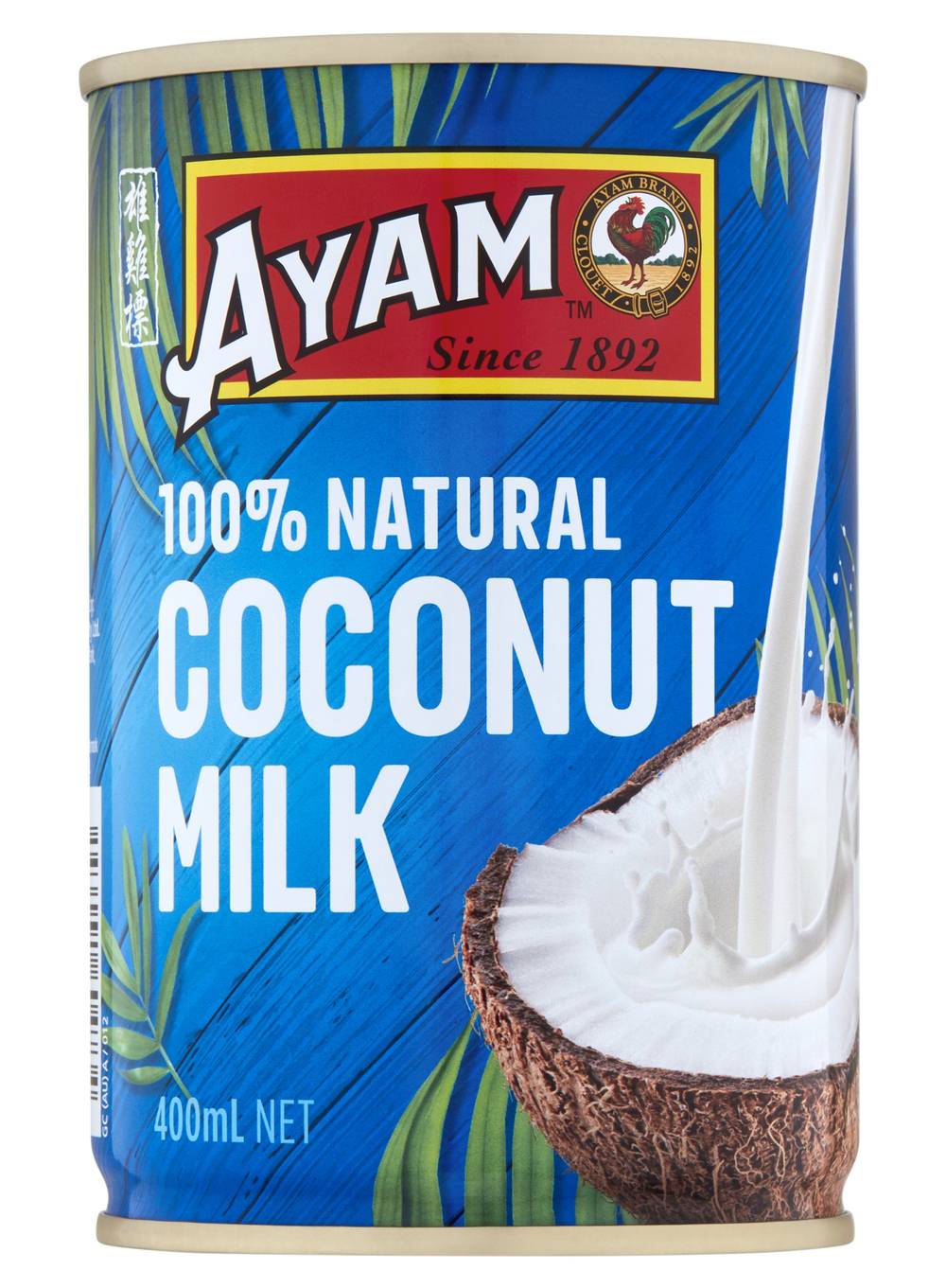 Ayam 100% Natural Coconut Milk (400mL)