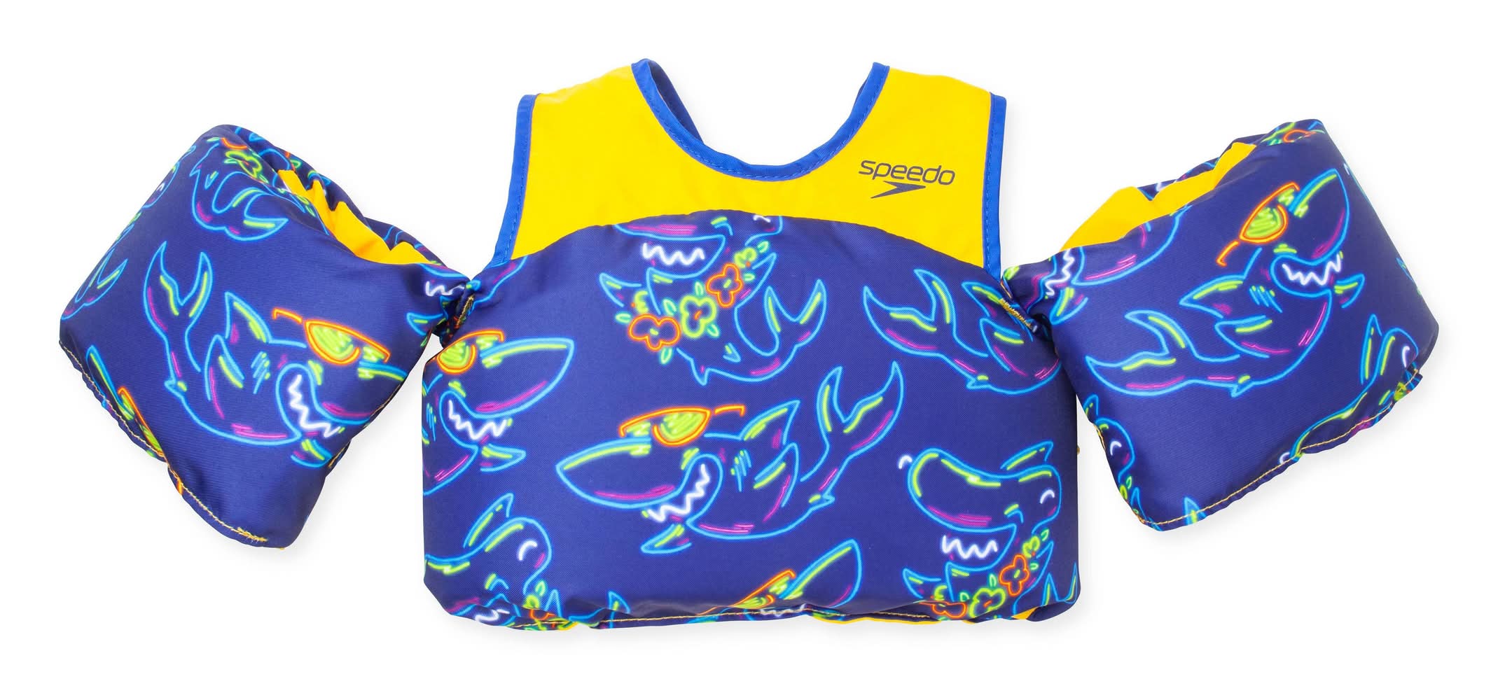 Speedo Splash Jammer Vest, Blue-Yellow