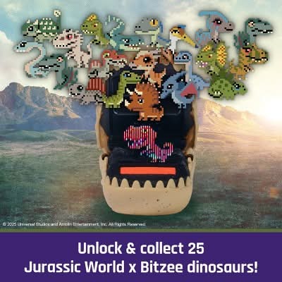 Bitzee Jurassic World - Mon Animal Interactif Spin Master | King Jouet France - Montres et objets connectés
