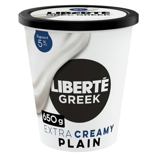 Liberté Greek Plain Yogurt 5% (650 g)